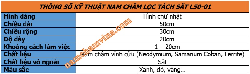 Thong-so-ky-thuat-nam-cham-loc-tach-sat-L50-01
