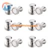 Nam châm núm tròn inox D12x16mm
