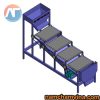 Nam châm băng tải lọc sắt bằng rulo từ 4 cấp D50x600mm