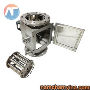 Alternative view of Nam châm lọc sắt dạng xoay - Rotary Separator Magnets D300