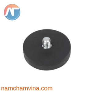 Nam châm bọc cao su loại ren đực D43