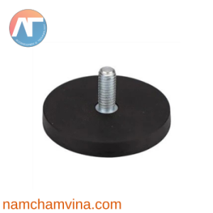 Nam châm bọc cao su loại ren đực D22